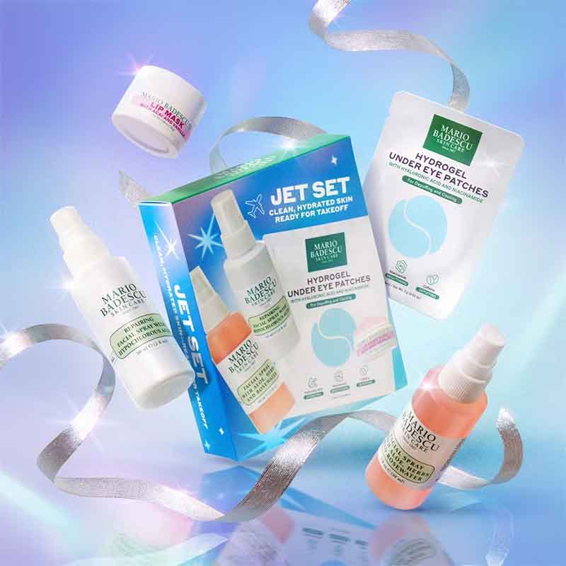 Mario Badescu Jet Set Kit Gift Set stylised image ribbon