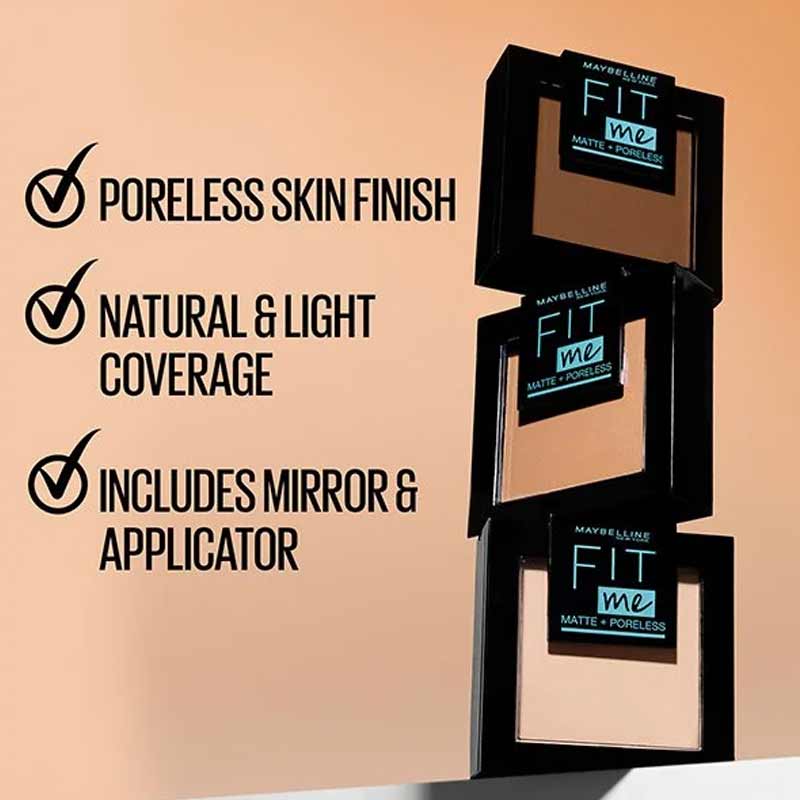 Maybelline Fit Me Matte And Poreless Pressed Powder Benefits & Features