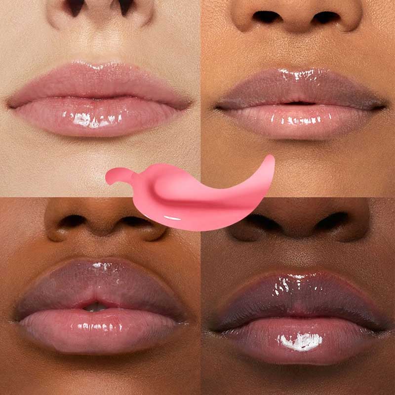 Maybelline Lifter Plump Lip Gloss | heat | plumps lips | tinted sheen | tingling sensation | fuller lips | Chili pepper | Swatch | Blush Blaze