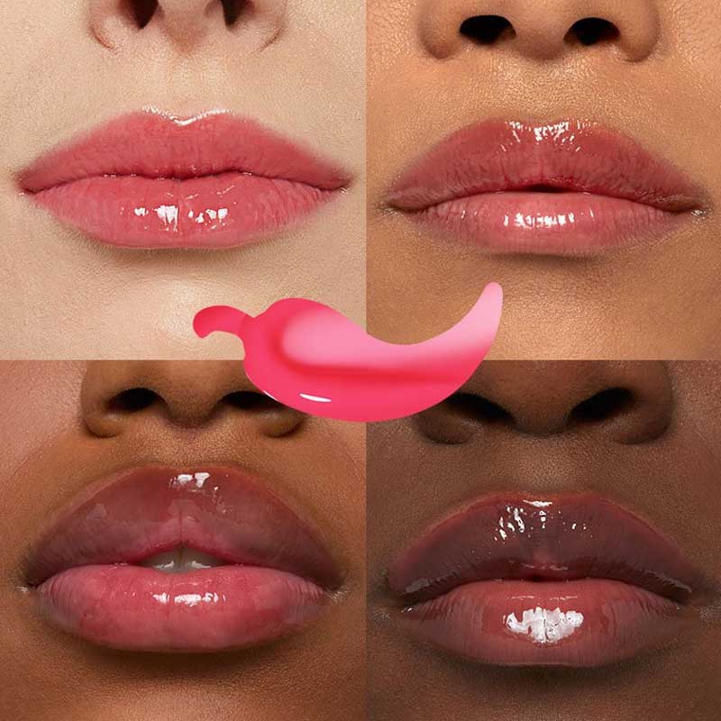 Maybelline Lifter Plump Lip Gloss | heat | plumps lips | tinted sheen | tingling sensation | fuller lips | Chili pepper | Swatch | Red Flag