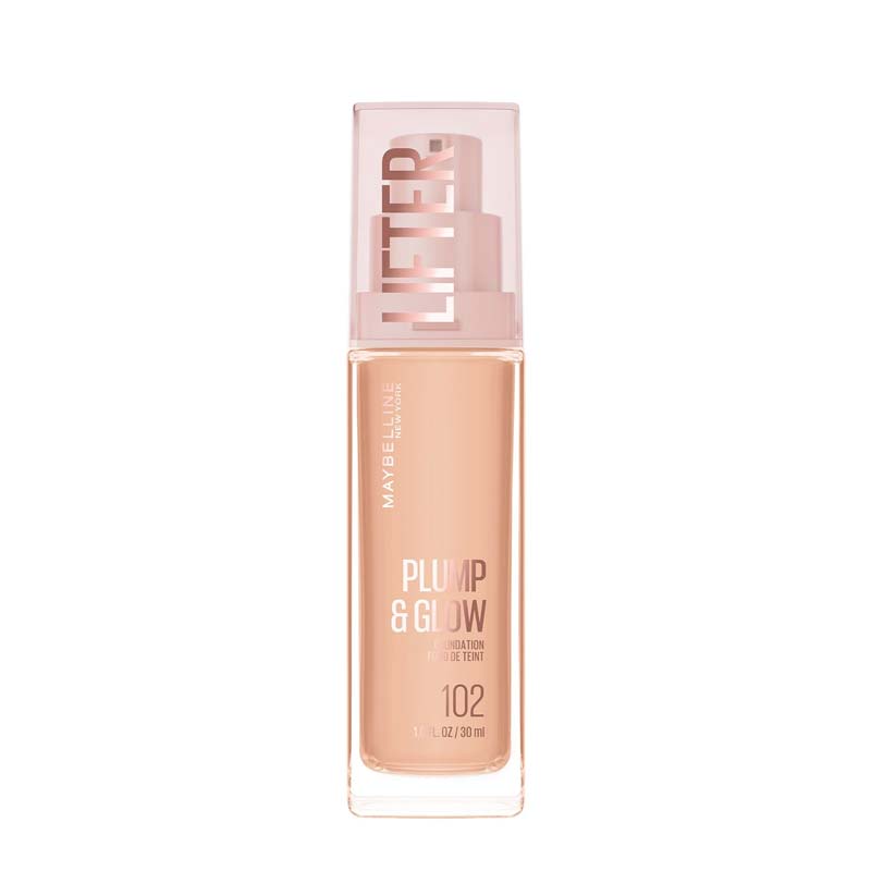 Maybelline Lifter Plump & Glow Foundation 102