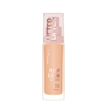 Maybelline Lifter Plump & Glow Foundation 114