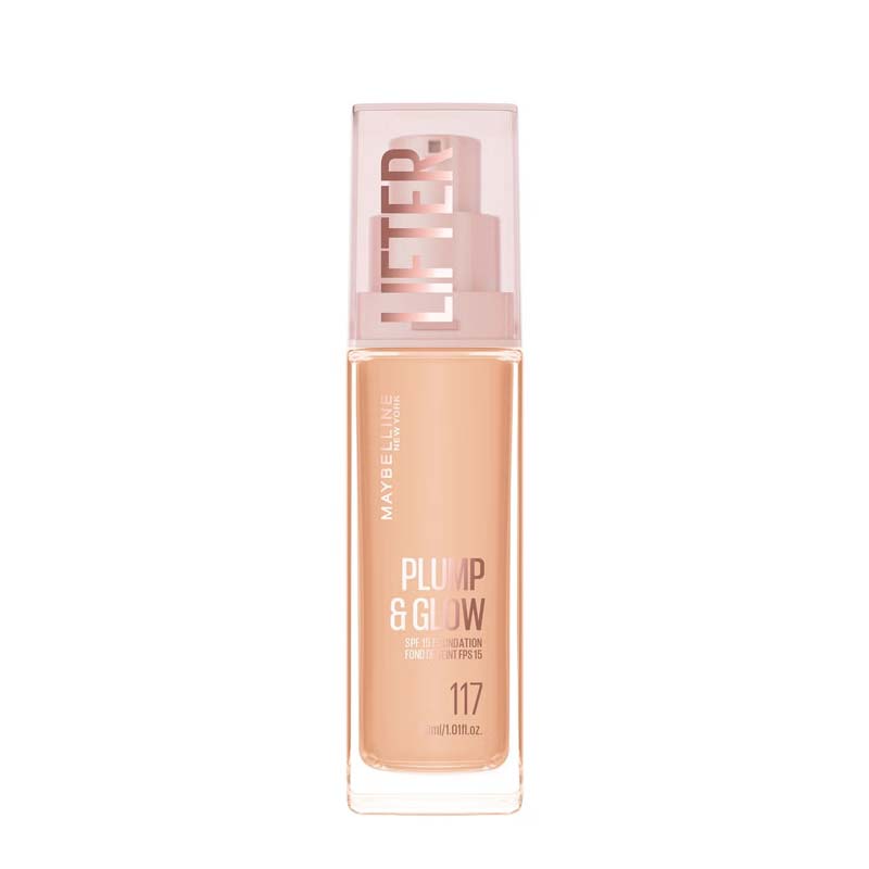 Maybelline Lifter Plump & Glow Foundation 117