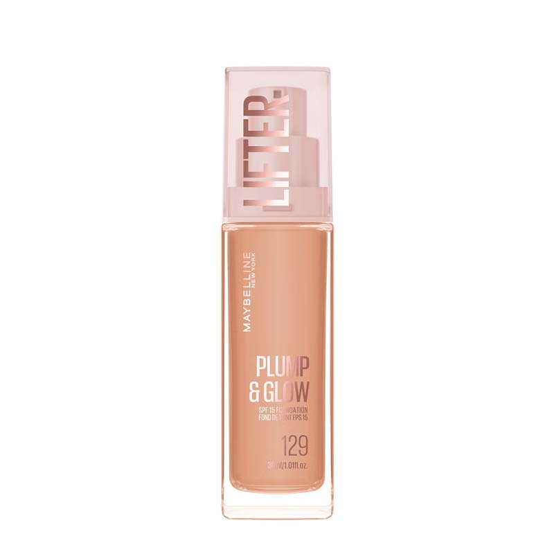 Maybelline Lifter Plump & Glow Foundation 129