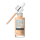 Maybelline Super Stay 24 Hour Skin Tint Foundation + Vitamin C | NEW | lightweight | tinted foundation | buildable coverage | light | medium | vegan formula | infused with Vitamin C | powerful antioxidant | brightening qualities | weightless tint | wide range | shades | skin | smooth | radiant | up to 24hours