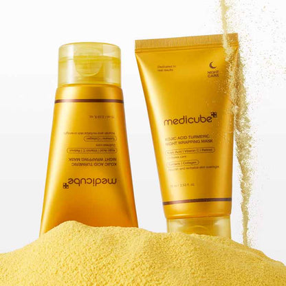 Medicube Kojic Acid Turmeric Night Wrapping Mask
