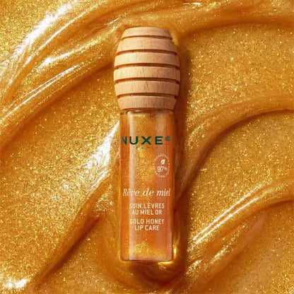 NUXE Reve De Miel Golden Honey Glitter Lip Oil Tree Hanger