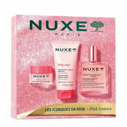 NUXE The Pink Iconics Gift Set Outer Box