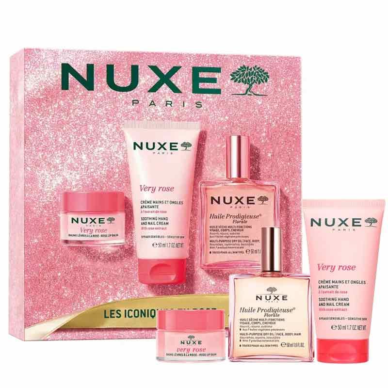 NUXE The Pink Iconics Gift Set