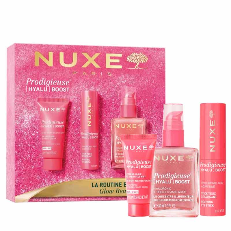 NUXE Prodigieuse Hyalu Boost Glow Beauty Routine Gift Set