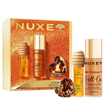 NUXE The Infinite Glow Gift Set wit Box & Contents