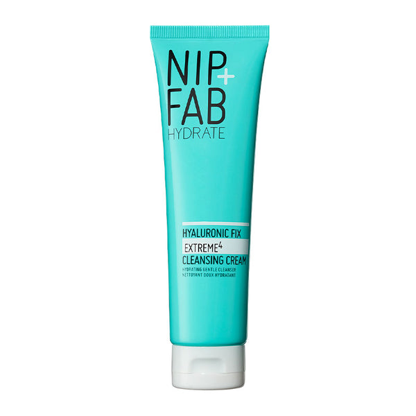 Nip + Fab Hyaluronic Fix Extreme 4 Cleansing Cream | Hydrating cream | Skincare routine | Hyaluronic acid | Gentle cleansing cream with hyaluronic acid