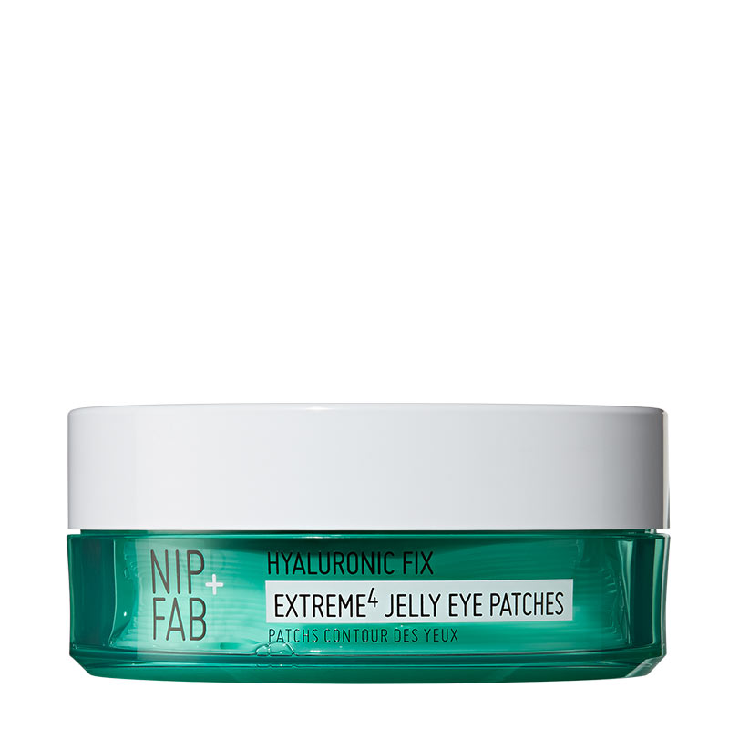 Nip + Fab Hyaluronic Fix Extreme 4 Jelly Eye Patches | Soothing and rejuvenating eye patches | Hyaluronic acid infused eye patches | Hydrating and nourishing 