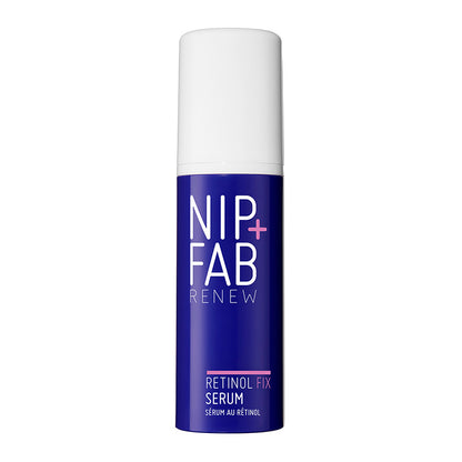 Nip + Fab Retinol Fix Serum 3% | Retinol serum developed to smooth the appearance of fine lines and wrinkles | Tackling ageing, fading sunspots, preventing acne and slowing the degradation of collagen | 