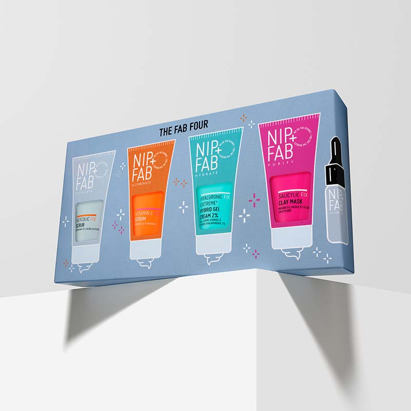 Nip + Fab The Fab Four Deluxe Best Sellers Gift Set Stylised Image