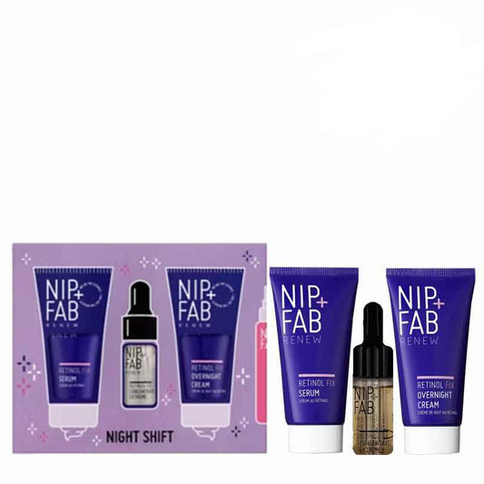 Nip + Fab Night Shift Trio Retinol Fix Gift Set