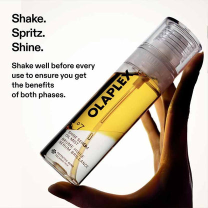 How to use the Olaplex No 7 Shine Serum Mist