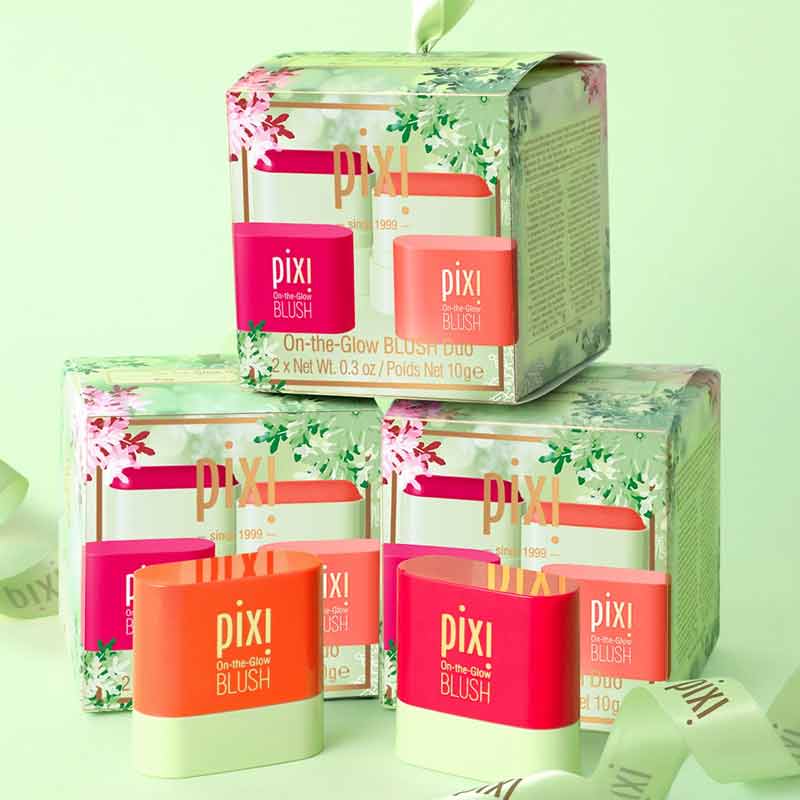 PIXI On-The-Glow Blush Duo Tree Hanger