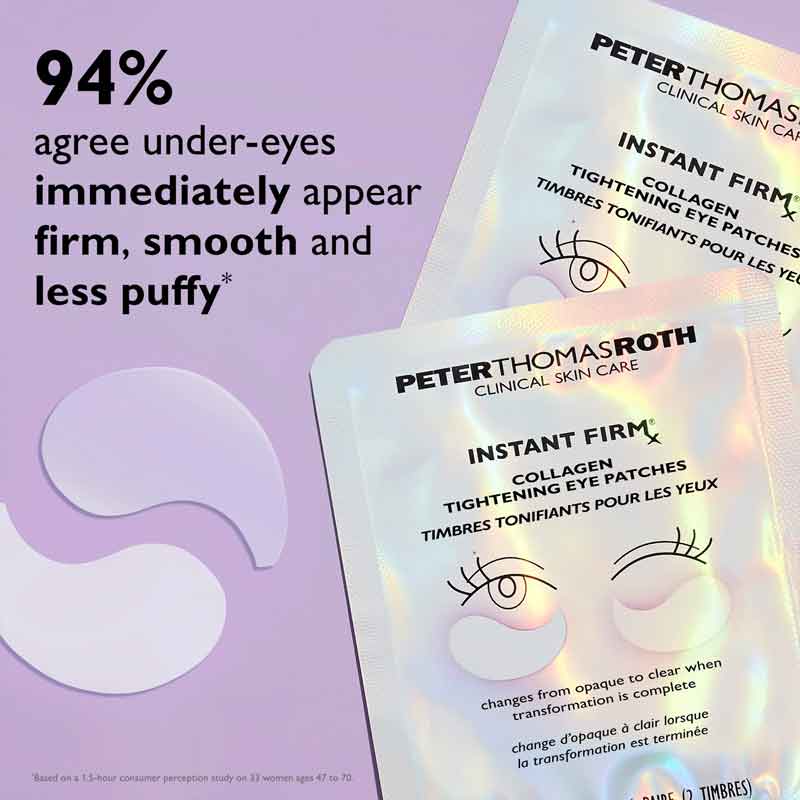 Peter Thomas Roth Instant FIRMx Collagen Infusion Tighteneing Eye Patches Consumer review