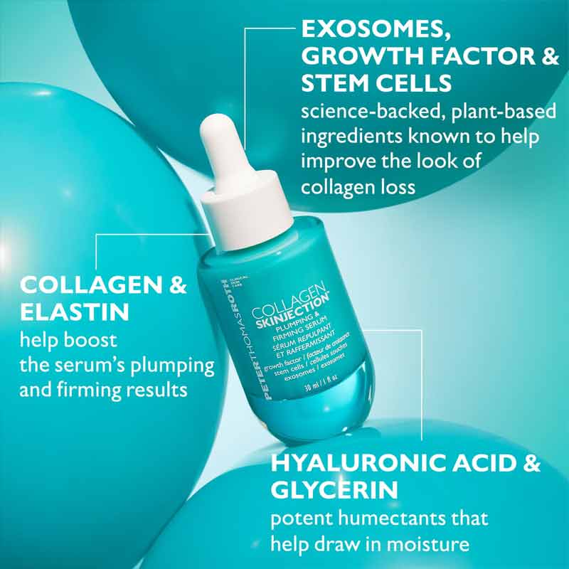 Peter Thomas Roth Collagen Skinjection Plumping & Firming serum Key Ingredients