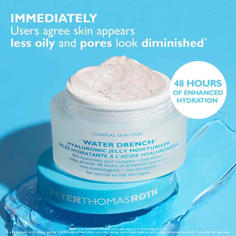 Peter Thomas Roth Water Drench Hyaluronic Jelly Moisturiser Claims