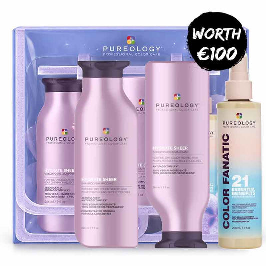 Pureology Hydrate Sheer Gift Set Worth