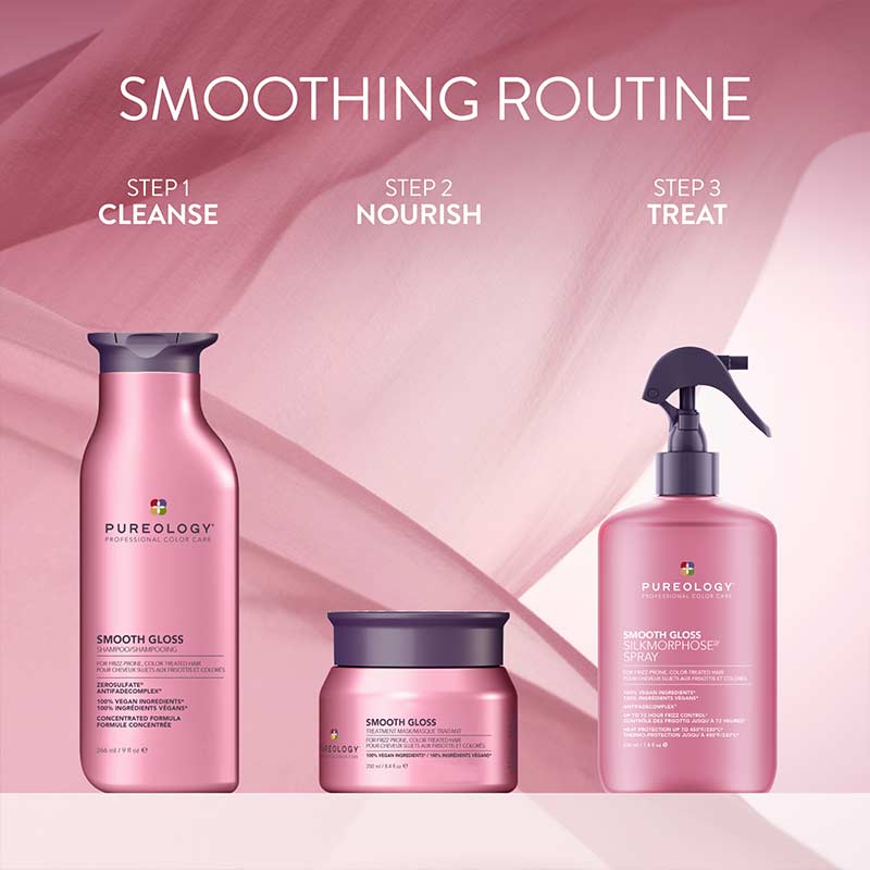 Pureology Smooth Gloss Haircare Routine