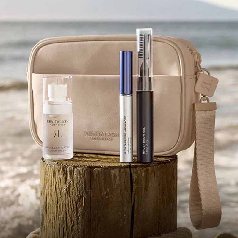 Revitalash Strengthen & Define Brow Collection Image on beach