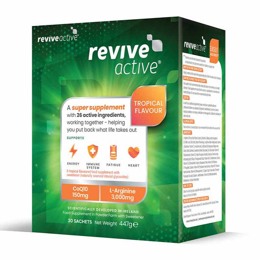 Revive Active Tropical Flavour 30 Day Box Of Supplements