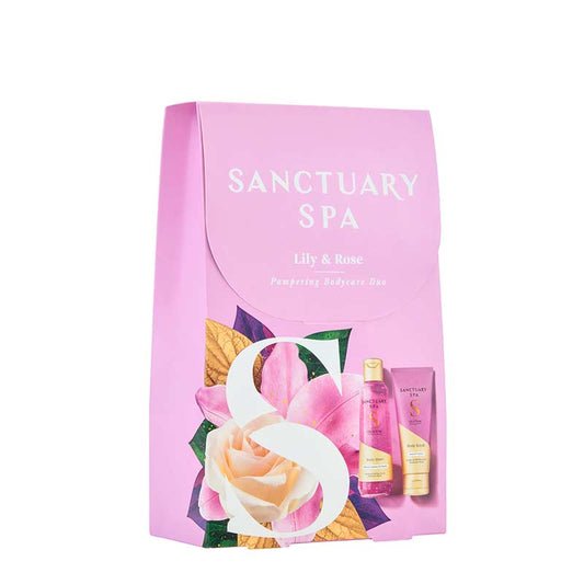 Sanctuary Lily & Rose Pampering Bodycare Duo Gift Set