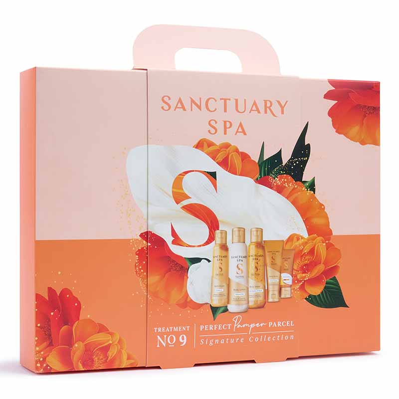 Sanctuary Signature Pamper Parcel Gift Set Side Angle