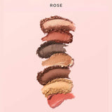 Sculpted By Aimee Bare Basics Rose Eyes & Face Palette | Rose | hues | swatches | powder | cream | blush | bronze | glow | versatile 