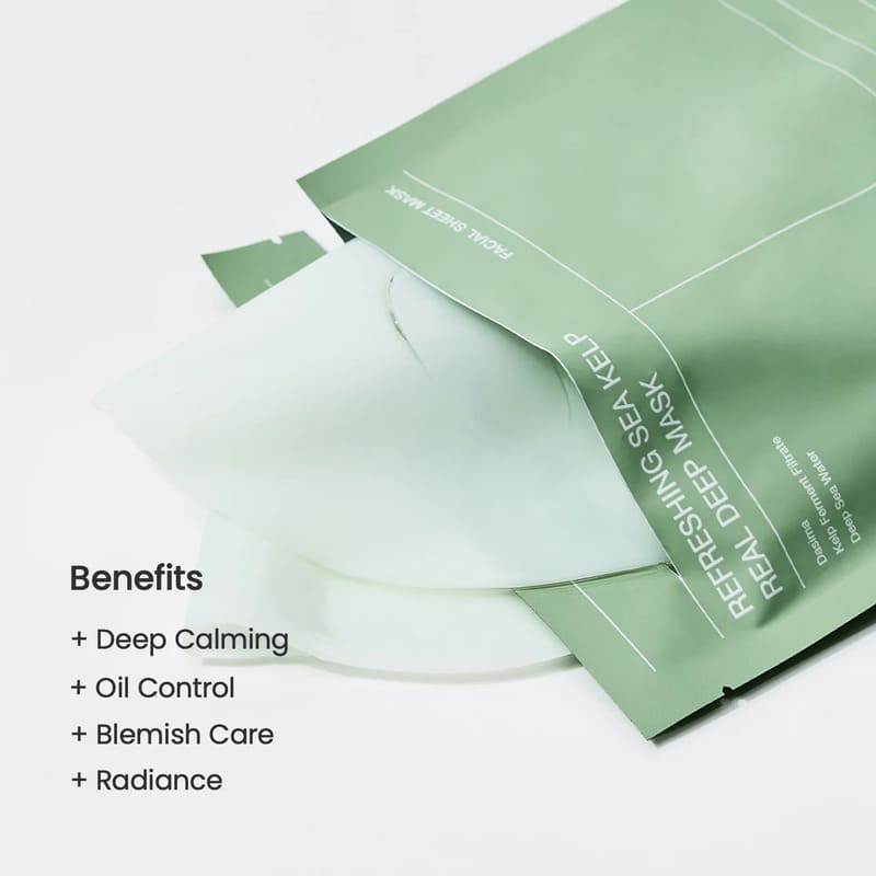Biodance Refreshing Sea Kelp Real Deep Mask 4 Pack