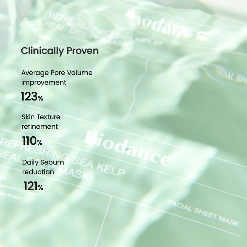 Biodance Refreshing Sea Kelp Real Deep Mask 4 Pack