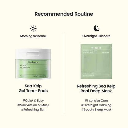 Biodance Sea Kelp Gel Toner Pads 60 Pads