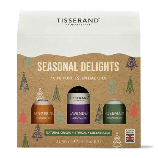 Tisserand Seasonal Delights Essential Oil Trio Gift Set