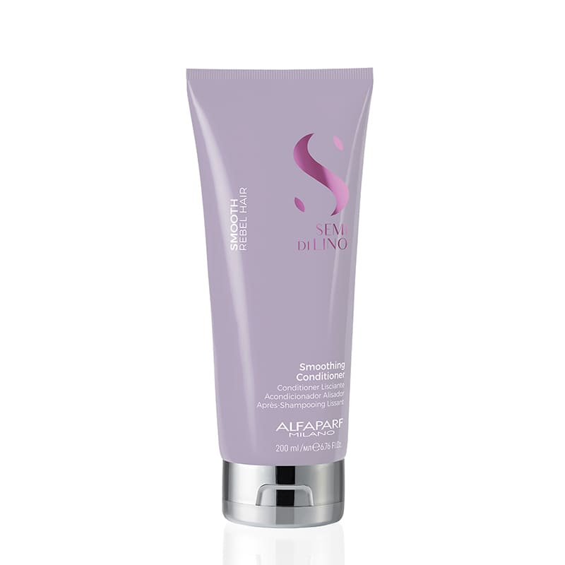 Alfaparf Milano Professional Semi Di Lino Smooth Smoothing Conditioner | detangling | frizz control | soft and weightless hair | hair smoothness | hair hydration | manageability.