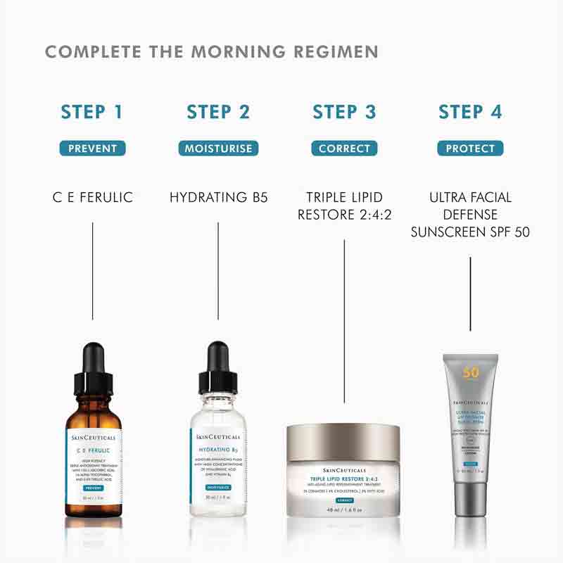 SkinCeuticals Hydrating B5 Serum, SkinCeuticals morning skincare routine