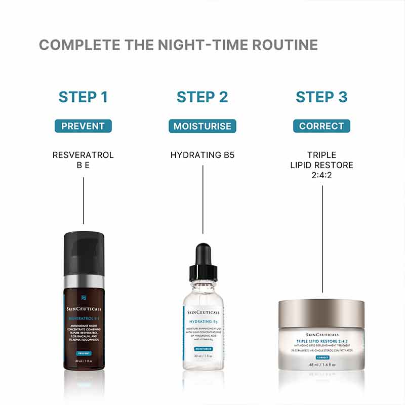 SkinCeuticals Hydrating B5 Serum Nighttime skincare routine