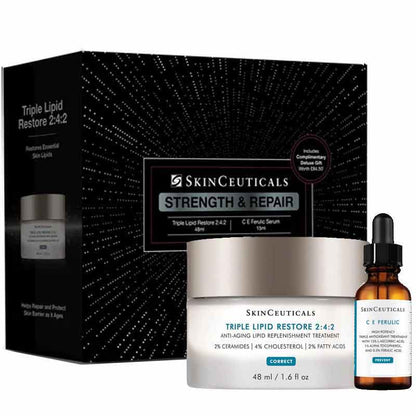 SkinCeuticals Strength & Repair Skincare Gift Set