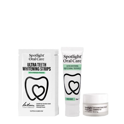 Spotlight Oral Care Ultra Teeth Whitening Starter Kit Christmas Gift Set Contents