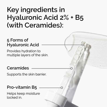 The Ordinary Hyaluronic Acid Serum Key Ingredients