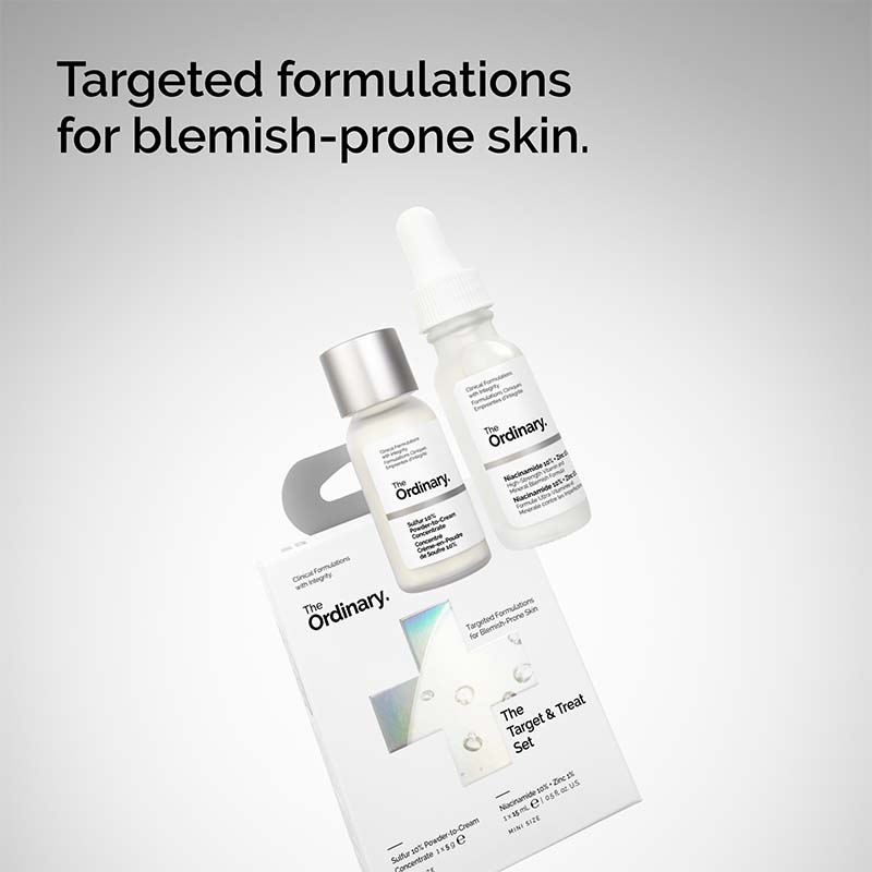 The Ordinary The Target & Treat Gift Set For Blemish Prone Skin