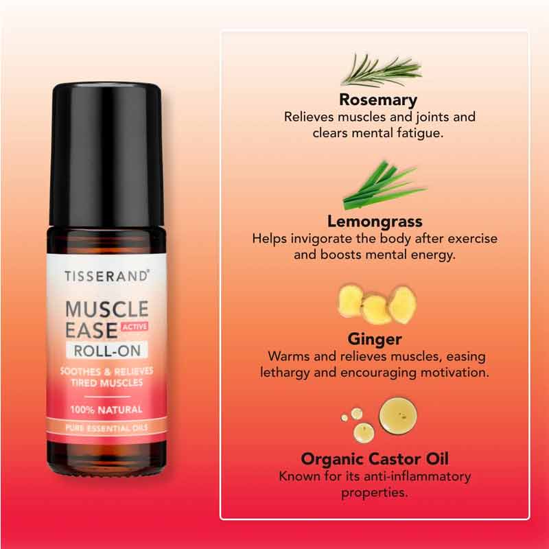 Trilogy Muscle Ease Active Roll On Key Ingredients