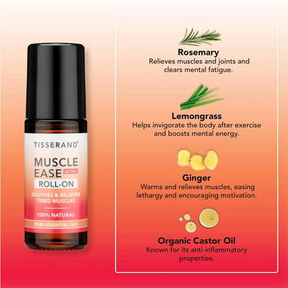 Trilogy Muscle Ease Active Roll On Key Ingredients