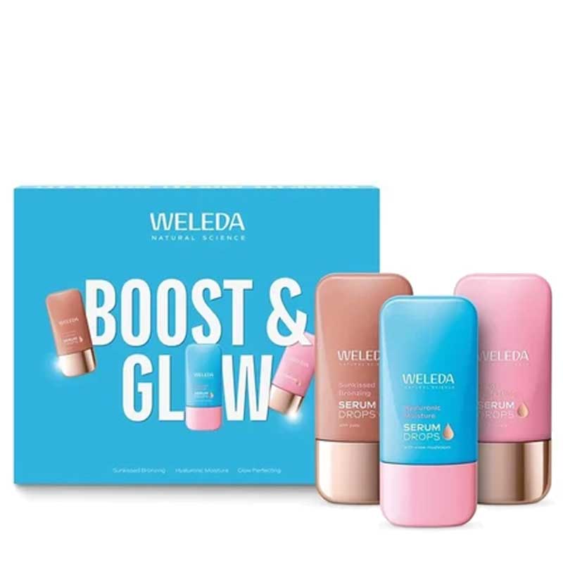 Weleda Boost & Glow Trio Gift Set