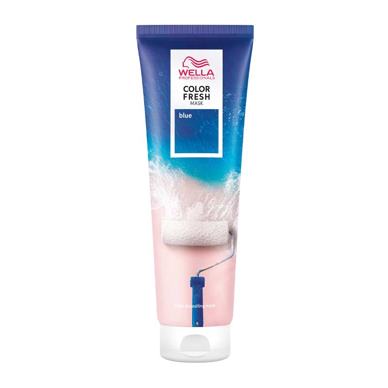 Wella Professionals | Colour Fresh Mask | temporary hair colour | no damage hair colour | colour depositing conditioner | coloured hair mask | weekly colour refresh | colour top-up | at home hair colour | blue