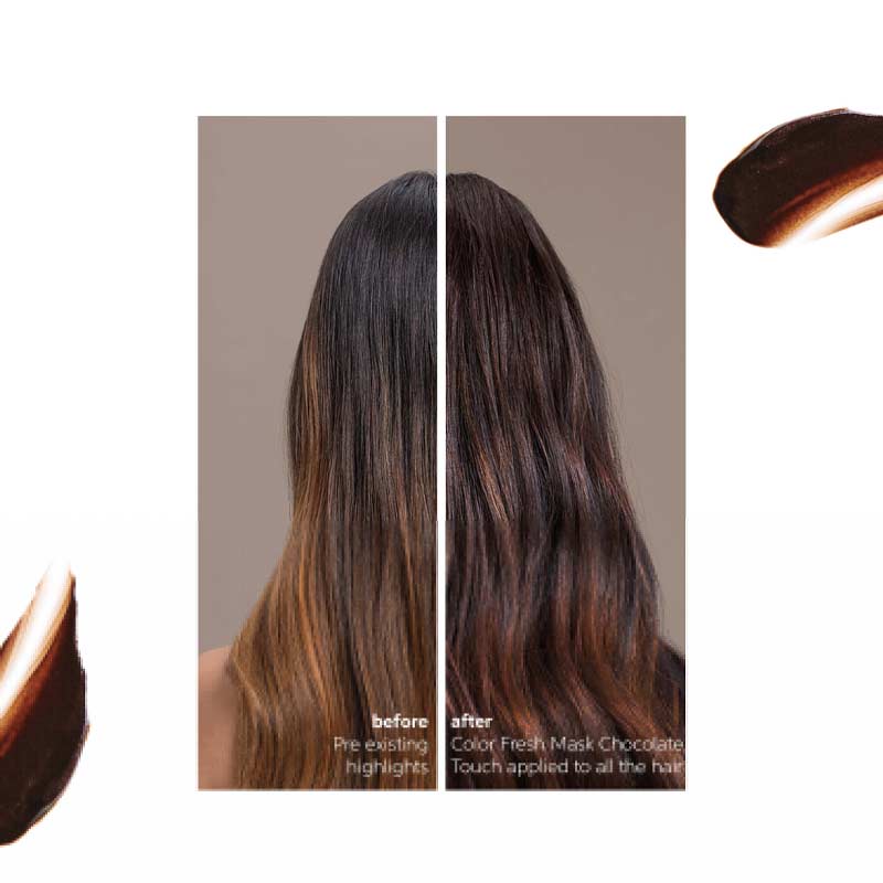 Wella Professionals | Colour Fresh Mask | temporary hair colour | no damage hair colour | colour depositing conditioner | coloured hair mask | weekly colour refresh | colour top-up | at home hair colour | chocolate touch