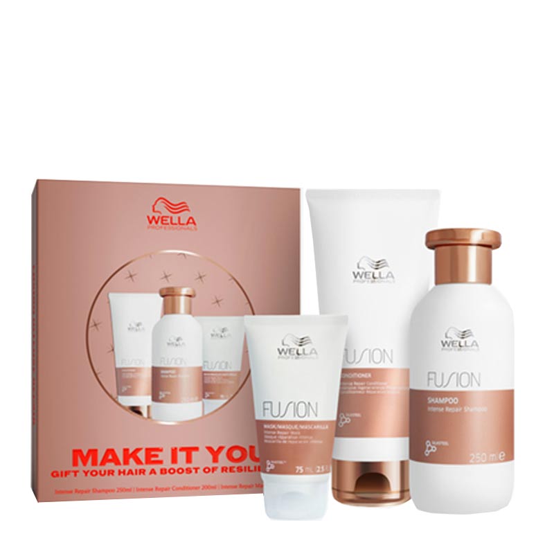 Wella Professionals Fusion Intense Repair Make it You Haircare Set Contents