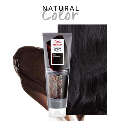 Wella Professionals | Colour Fresh Mask | temporary hair colour | no damage hair colour | colour depositing conditioner | coloured hair mask | weekly colour refresh | colour top-up | at home hair colour | cool espresso